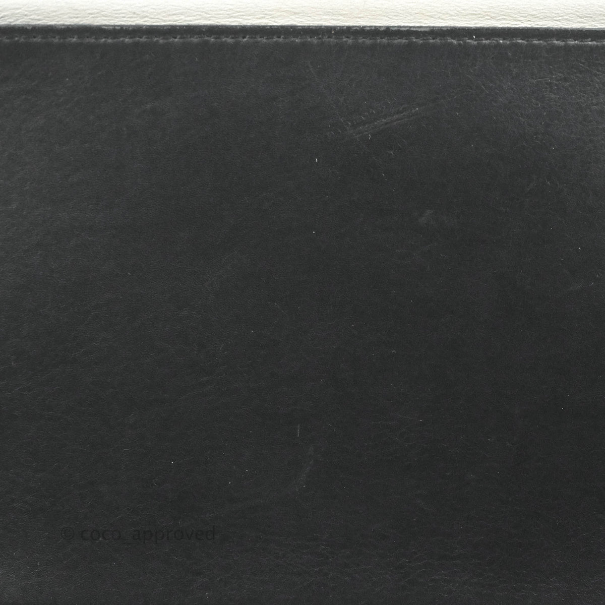 Celine Mini Luggage Bag Black/White/Brown Calfskin