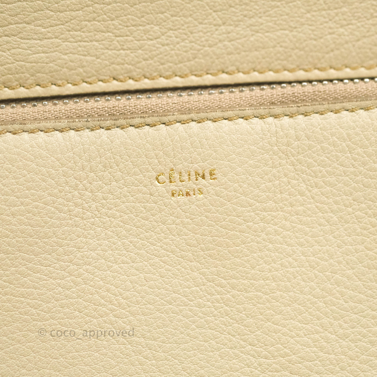 Celine Medium Edge Bag Etaupe Grained Calfskin