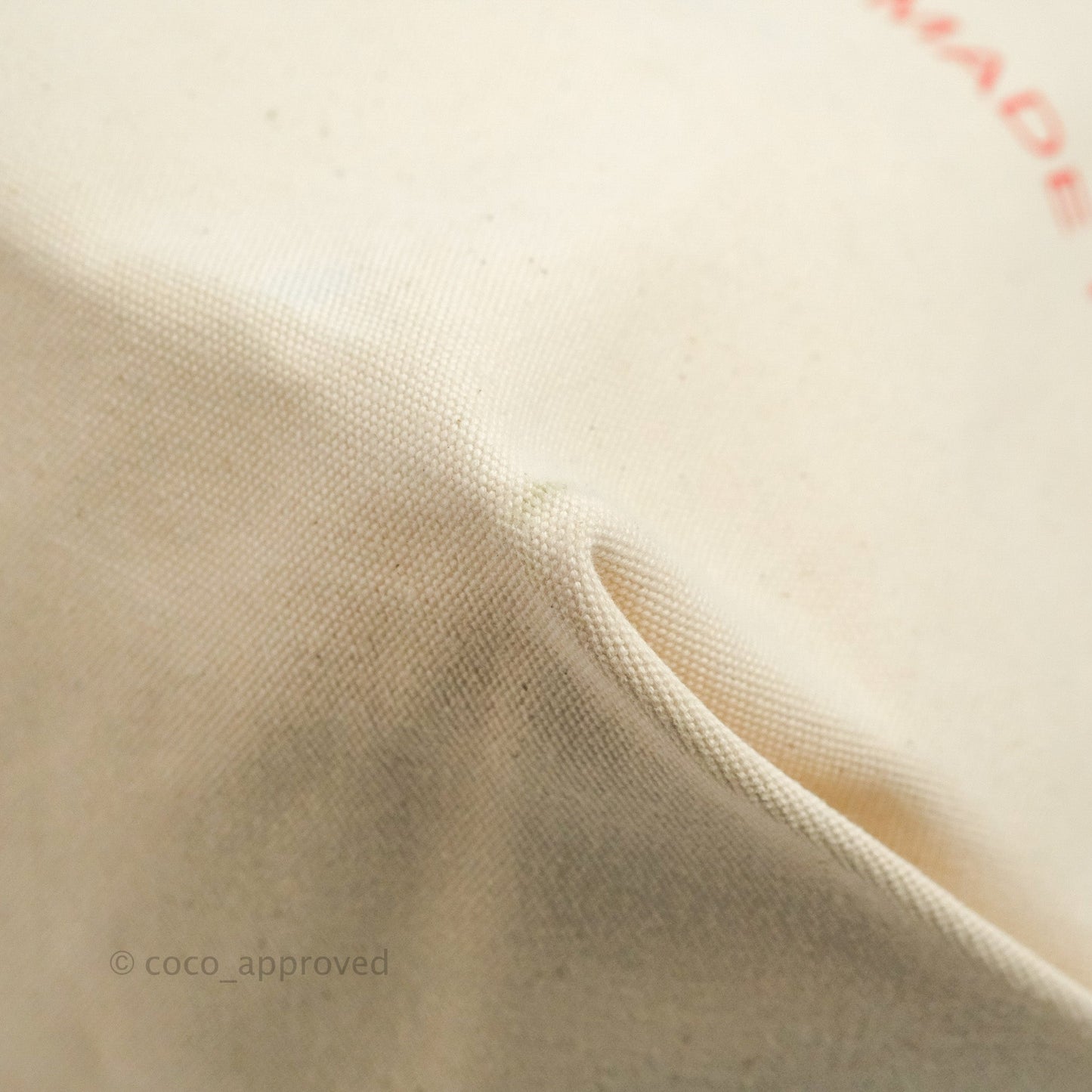 Celine Made In Tote Bag Natural Canvas