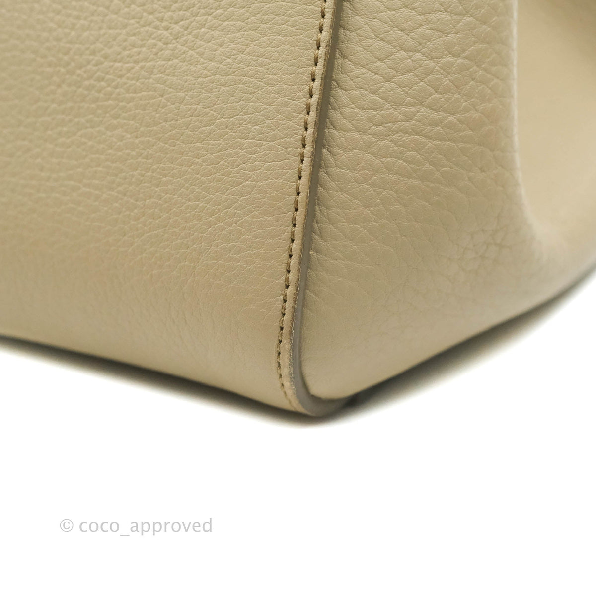 Celine Medium Edge Bag Etaupe Grained Calfskin