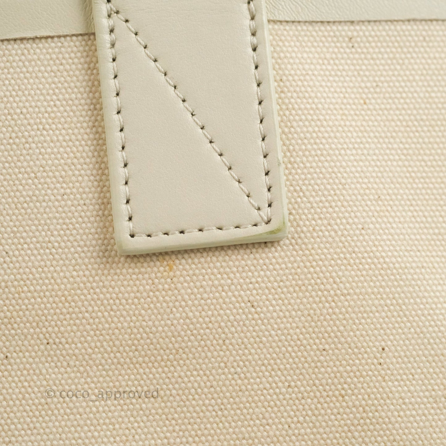 Celine Made In Tote Bag Natural Canvas