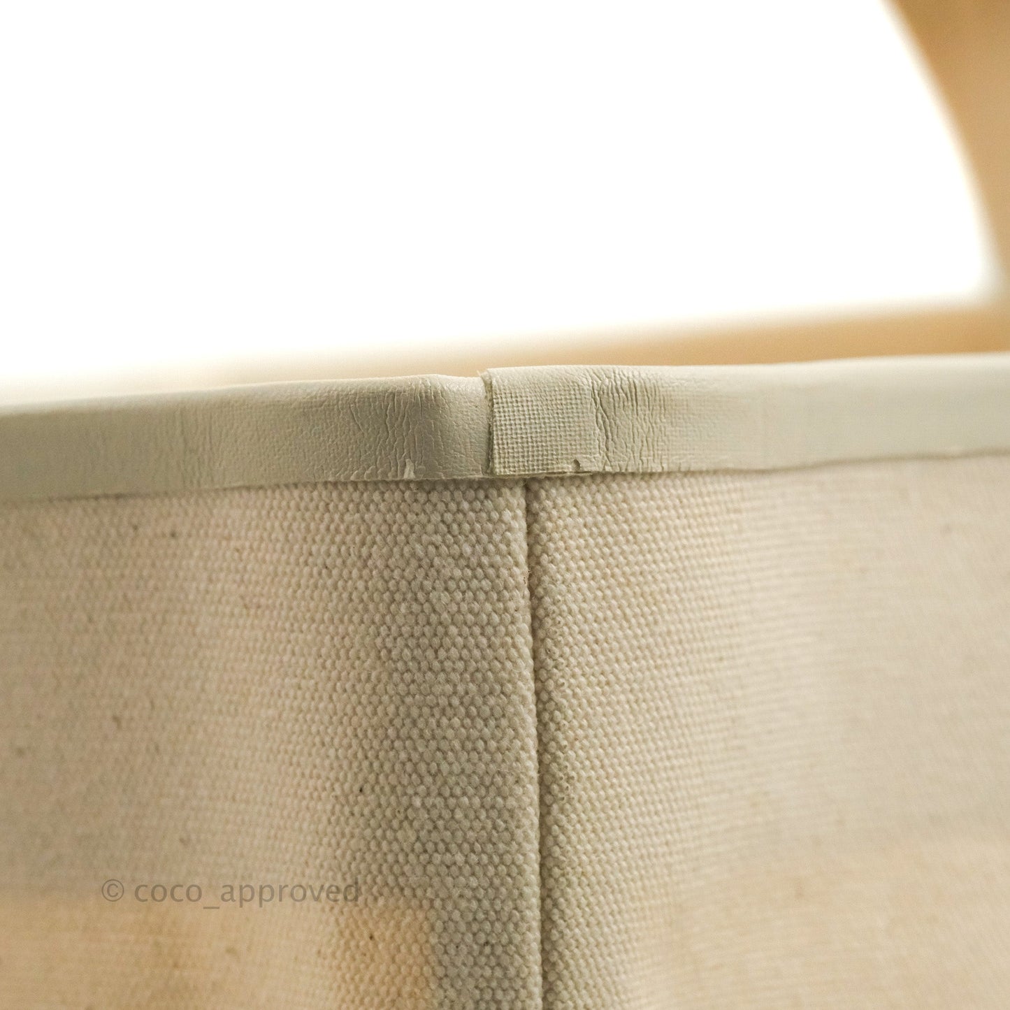 Celine Made In Tote Bag Natural Canvas