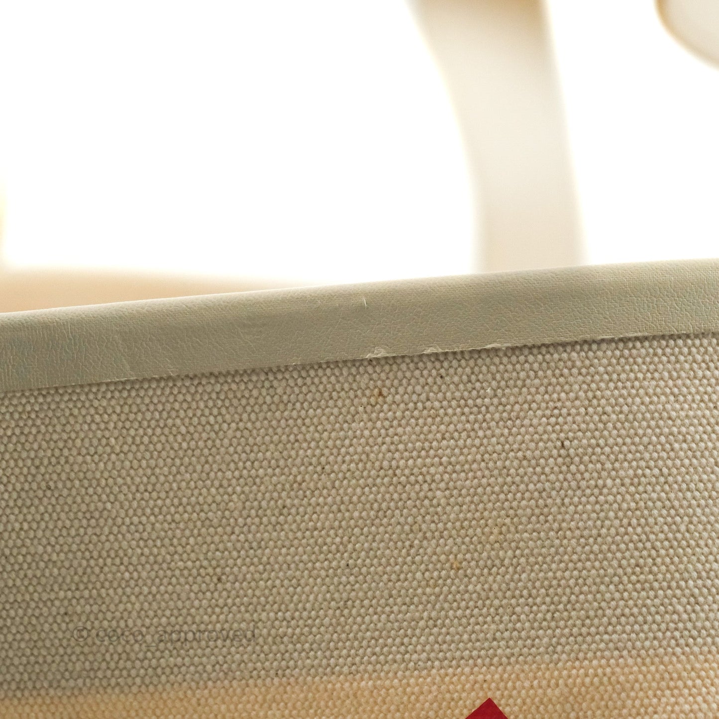 Celine Made In Tote Bag Natural Canvas