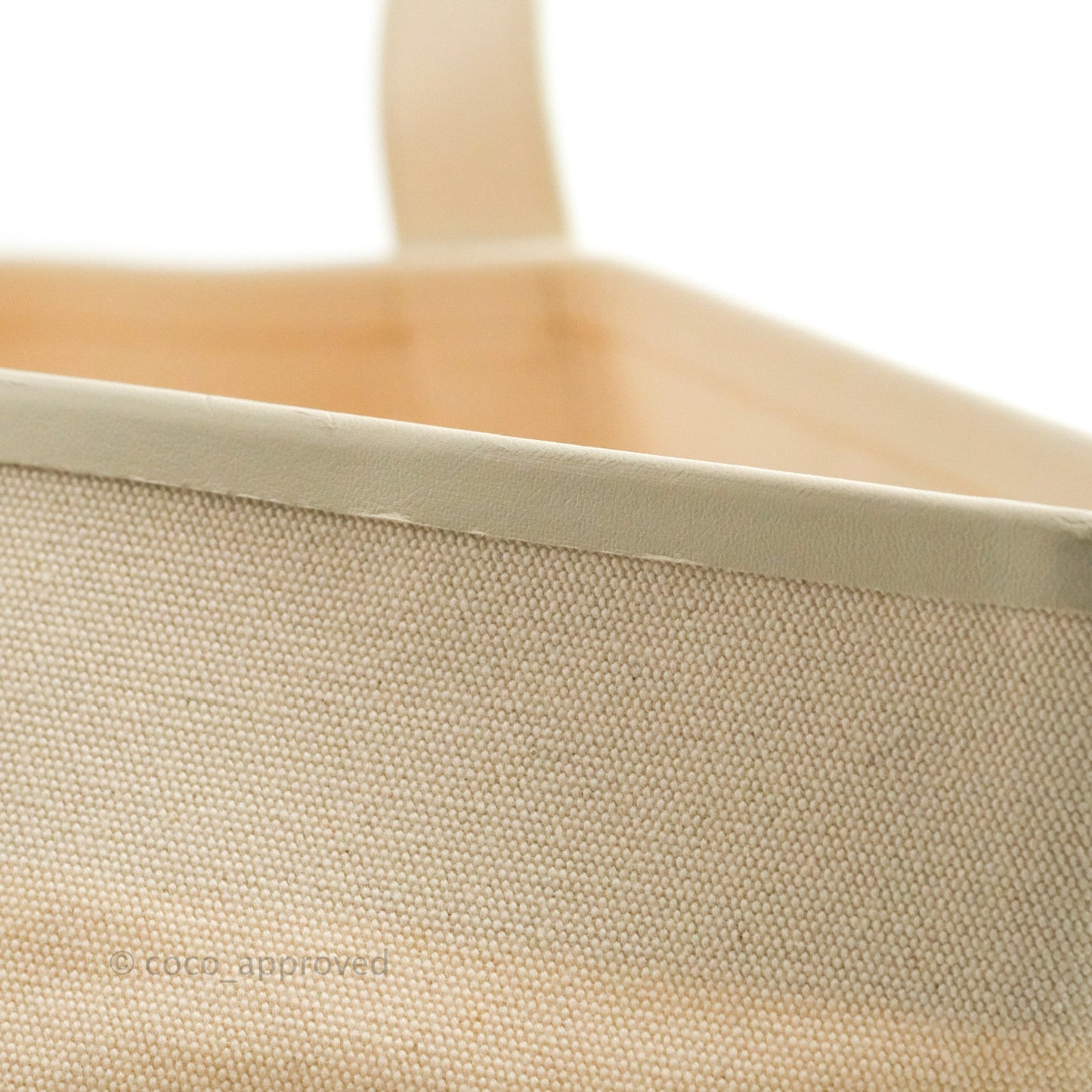 Celine Made In Tote Bag Natural Canvas