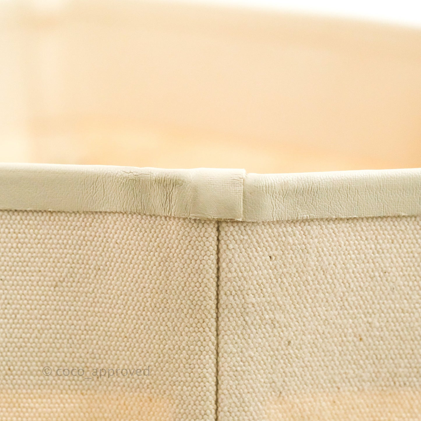 Celine Made In Tote Bag Natural Canvas