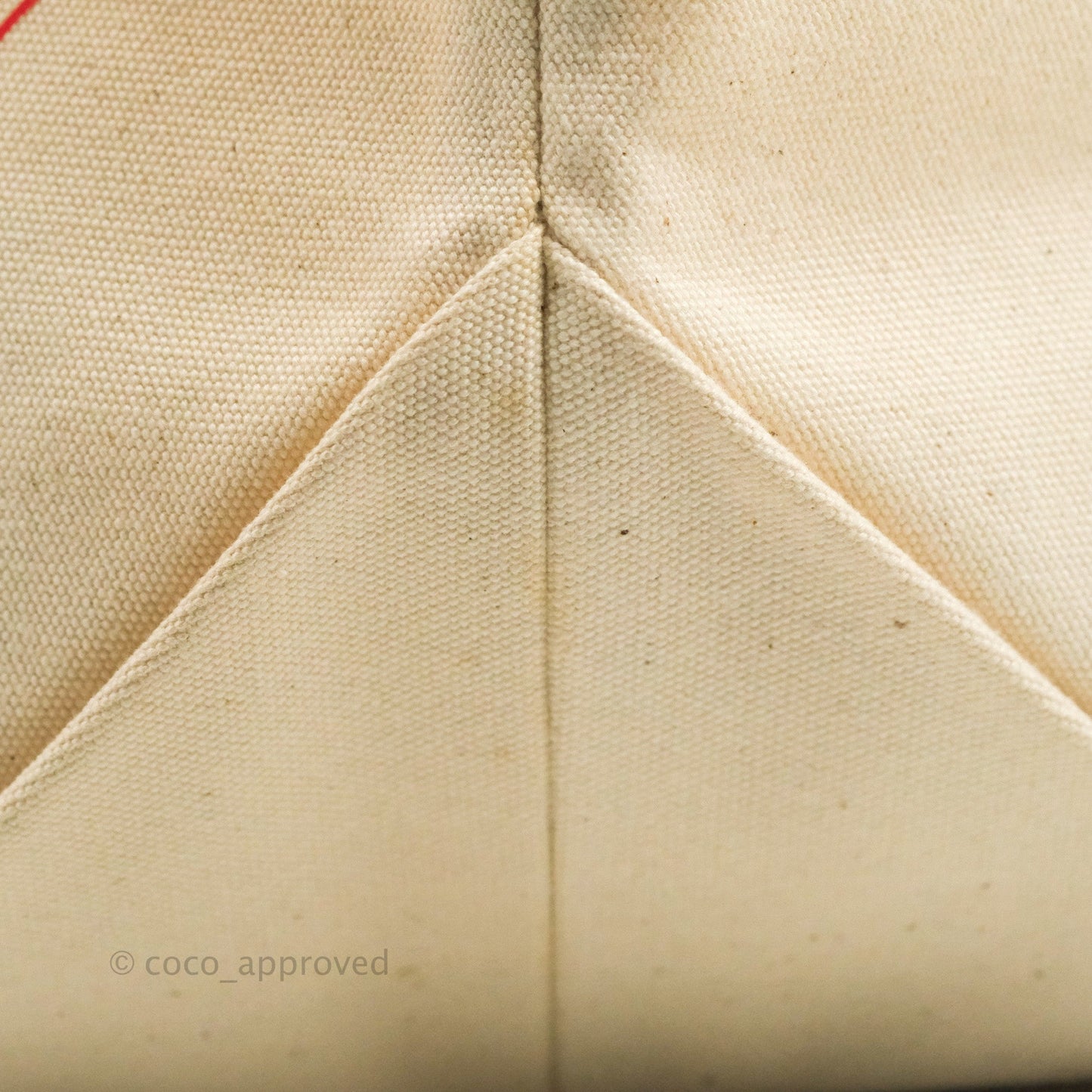 Celine Made In Tote Bag Natural Canvas