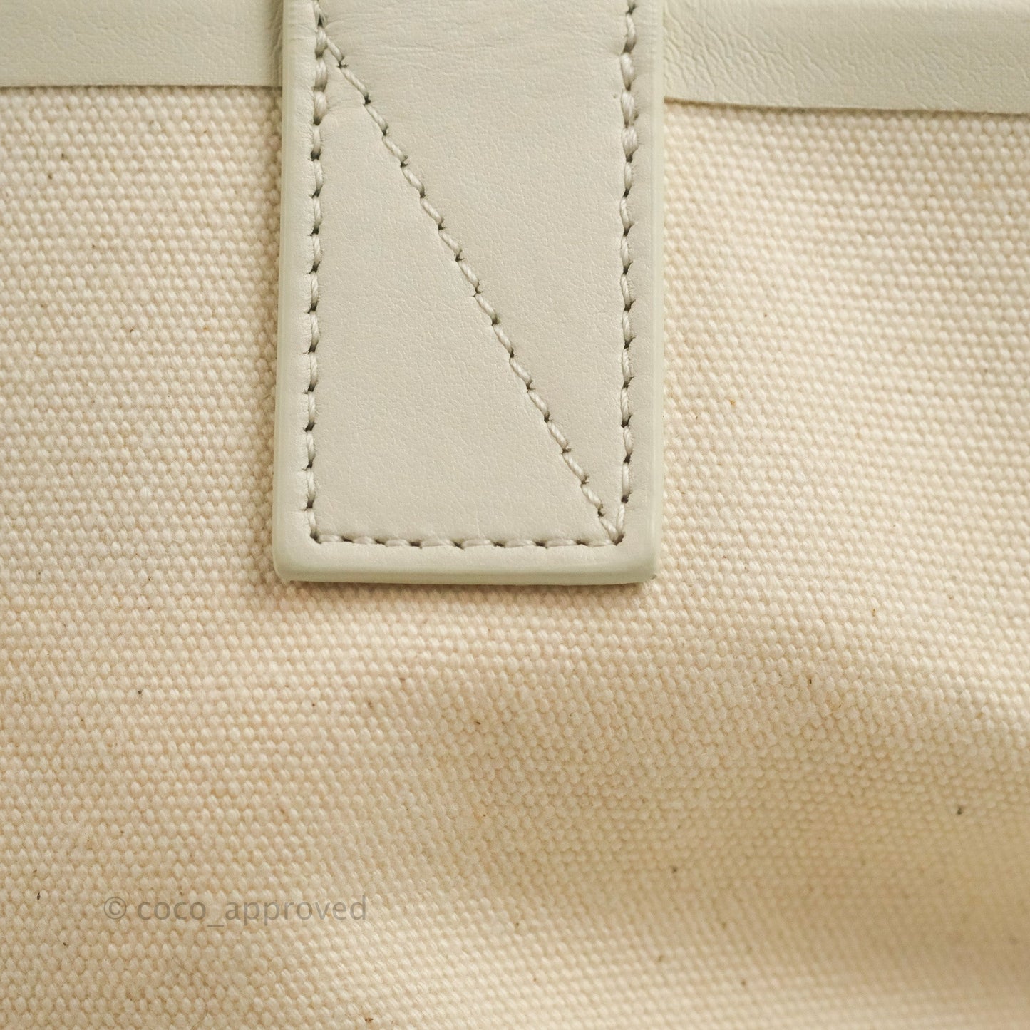 Celine Made In Tote Bag Natural Canvas