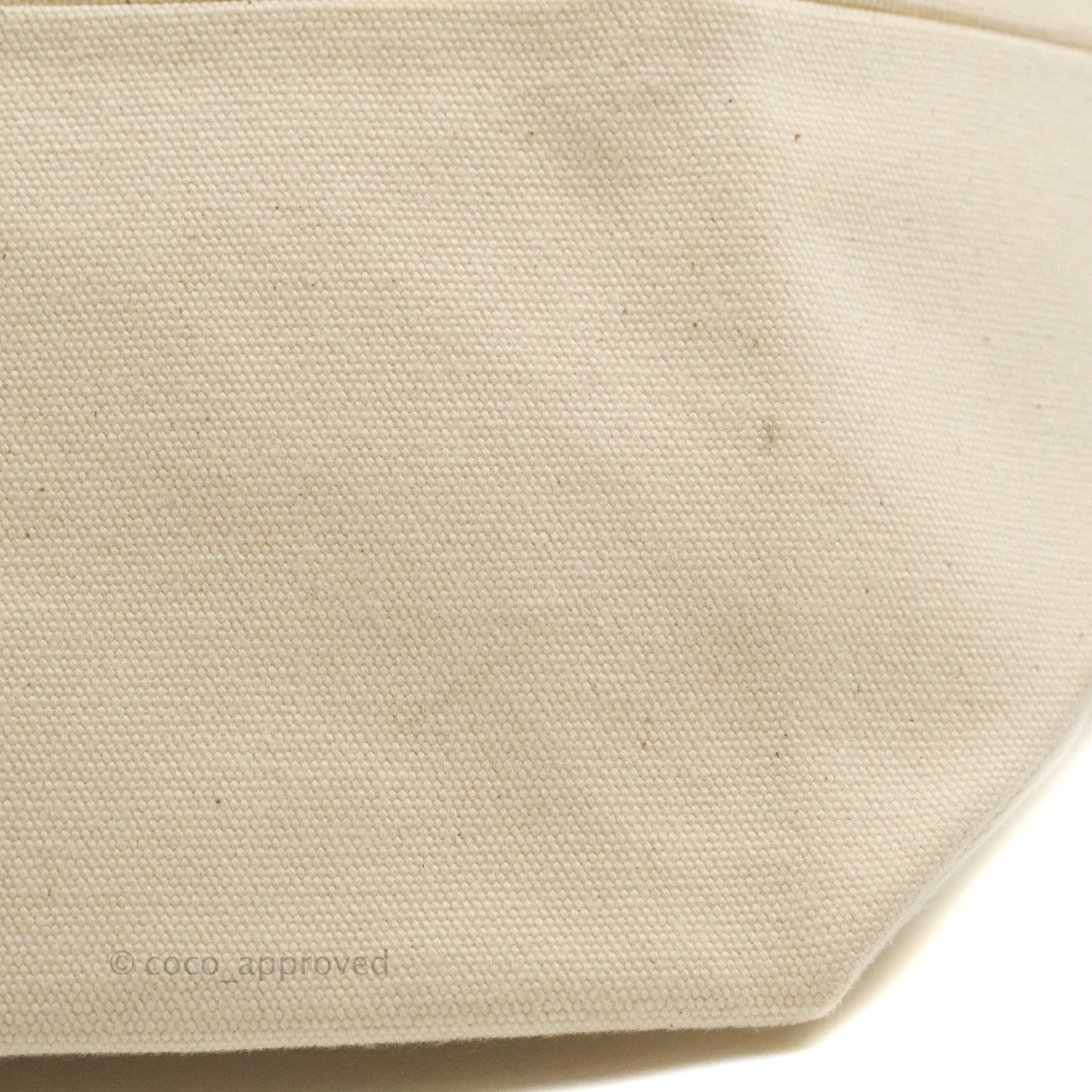 Celine Made In Tote Bag Natural Canvas