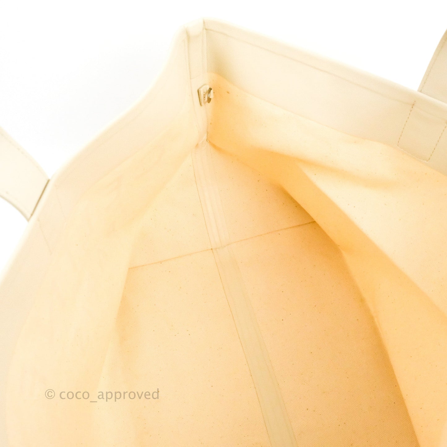 Celine Made In Tote Bag Natural Canvas