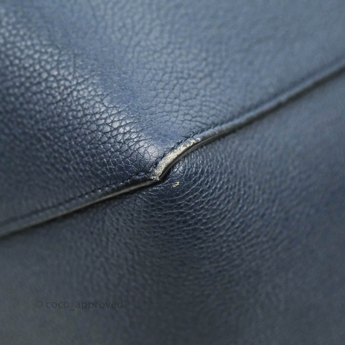 Celine Small Cabas Phantom Soft Grained Calfskin Dark Navy