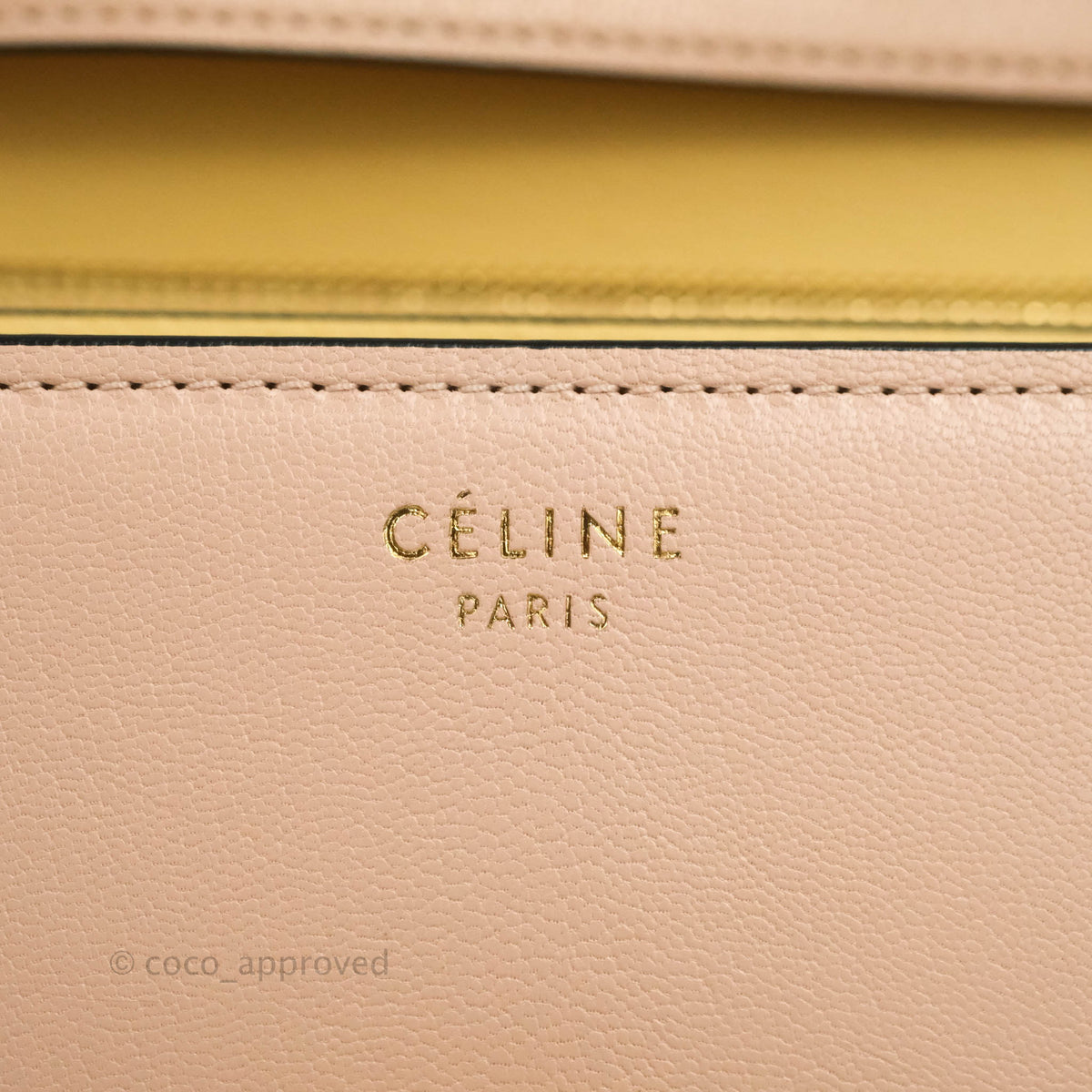 Celine Medium Classic Box Flap Blush Goatskin
