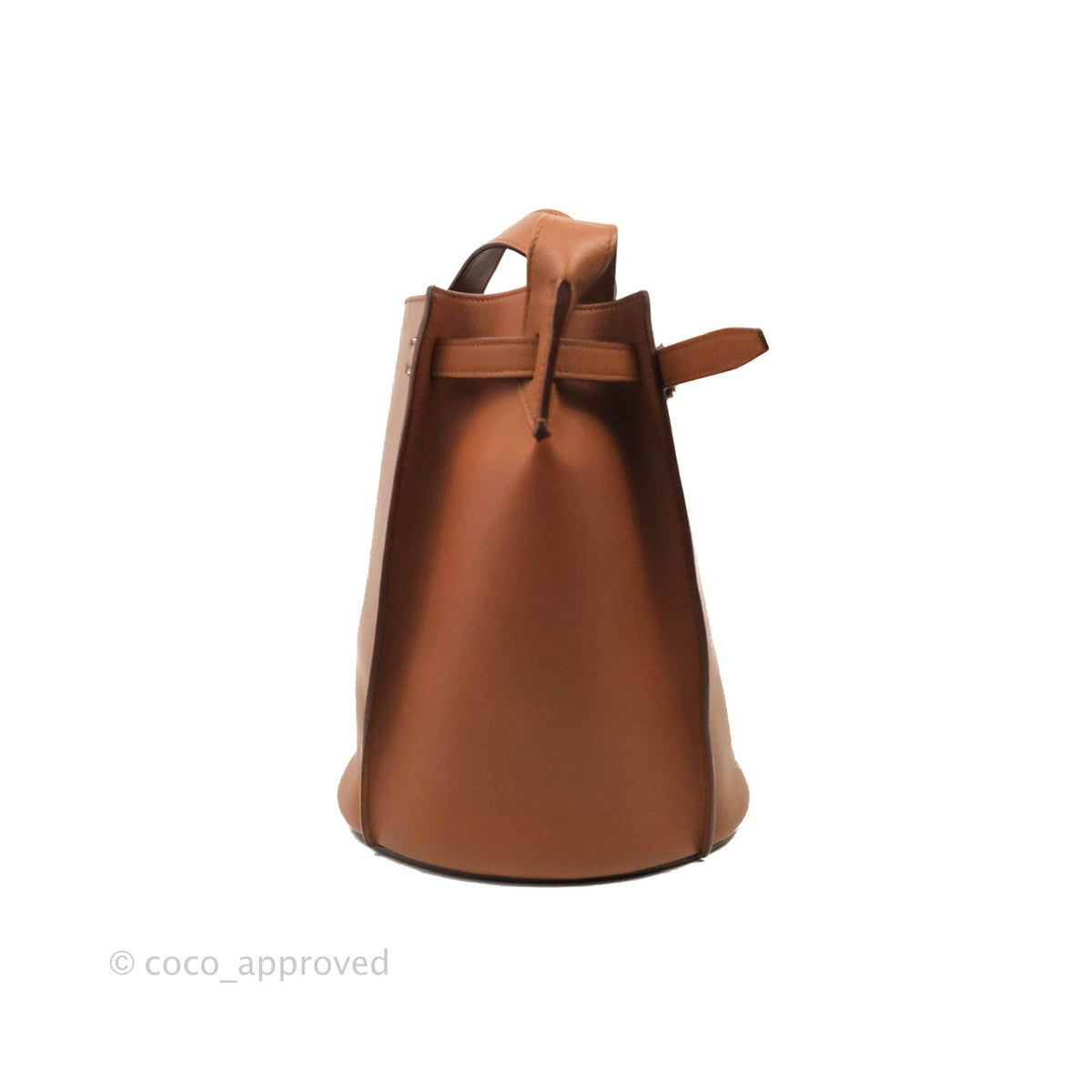 Celine Long Strap Big Bag Brown Bucket Calfskin