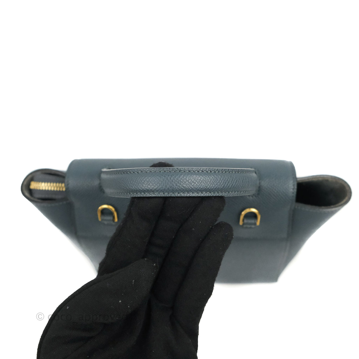 Celine Nano Belt Bag Amazone Grained Calfskin Gold Hardware