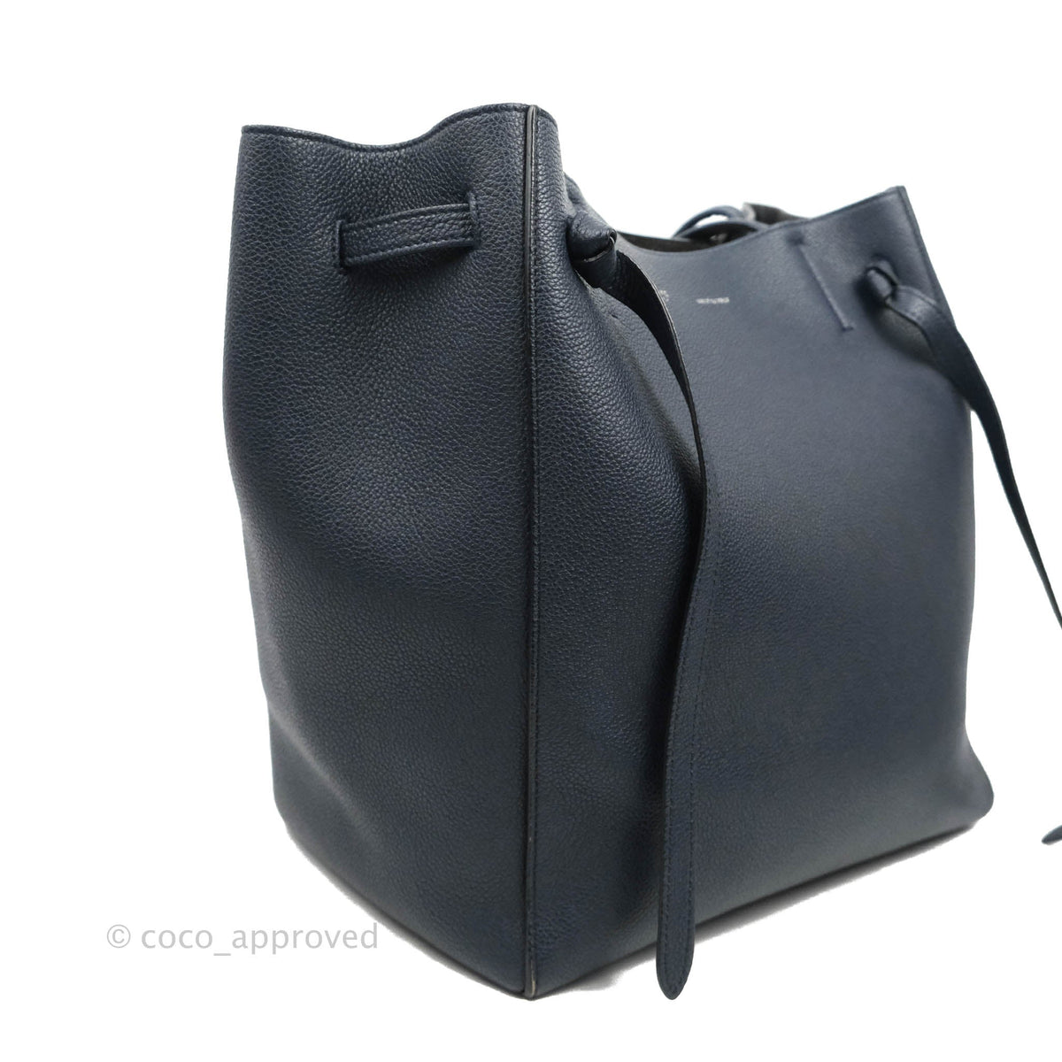 Celine Small Cabas Phantom Soft Grained Calfskin Dark Navy