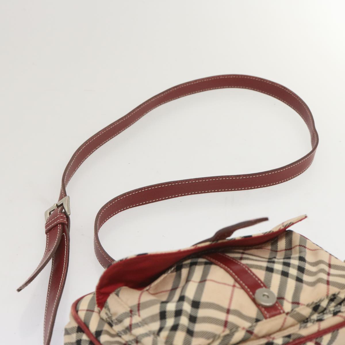 BURBERRY Nova Check Shoulder Bag