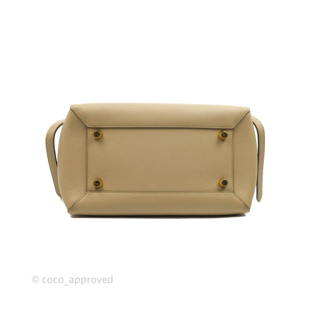 Celine Mini Belt Bag Dune Grained Calfskin Gold Hardware