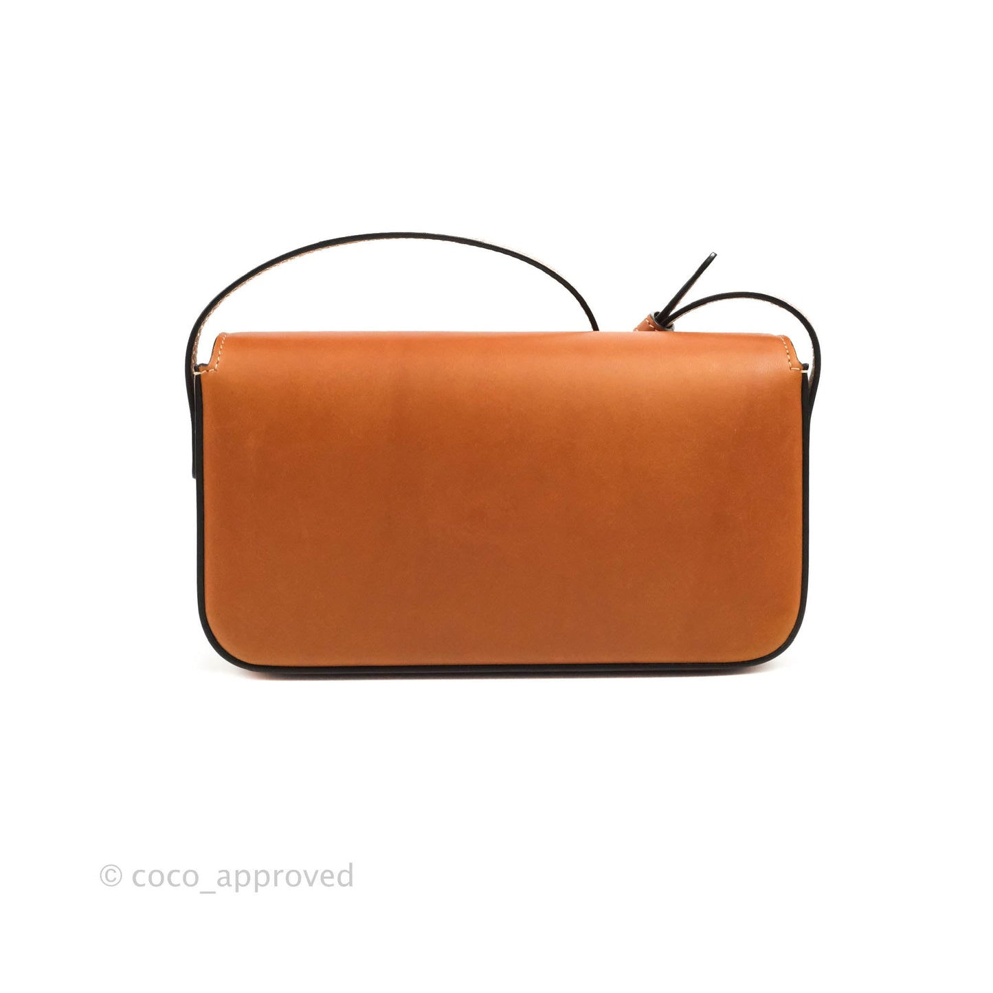 Celine Triomphe Shoulder Bag Tan Calfskin