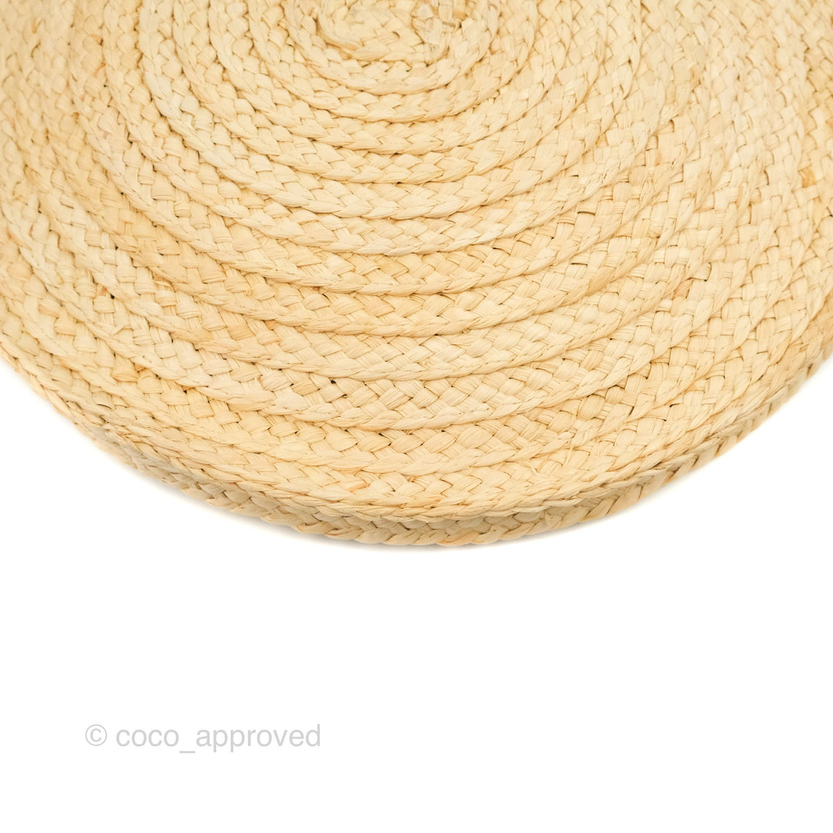 Celine Large Round Corn Leaves Calfskin Natural/Tan