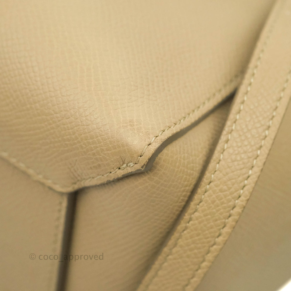 Celine Micro Belt Bag Light Taupe Grained Calfskin Gold Hardware