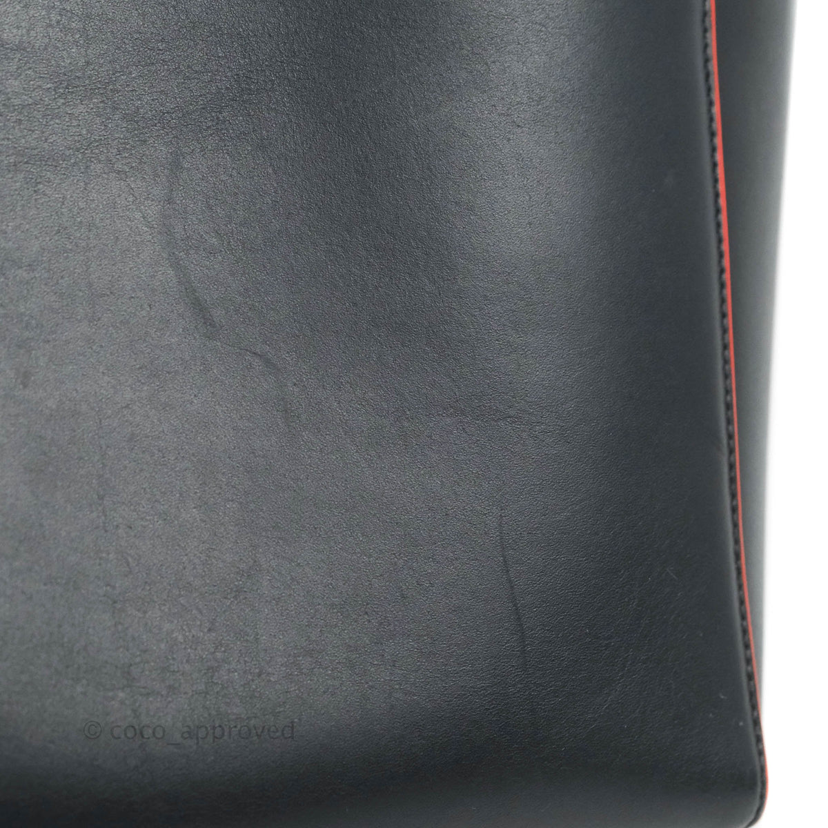 Celine Sangle Bucket Bag Navy Calfskin