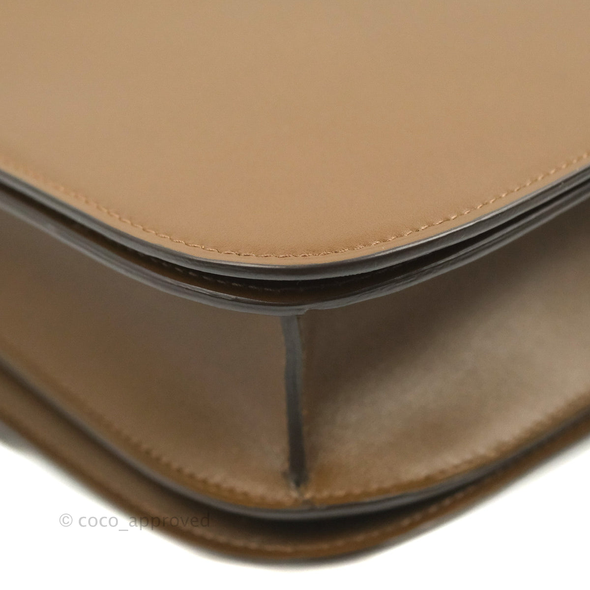 Celine Medium Classic Box Flap Caramel Smooth Calfskin