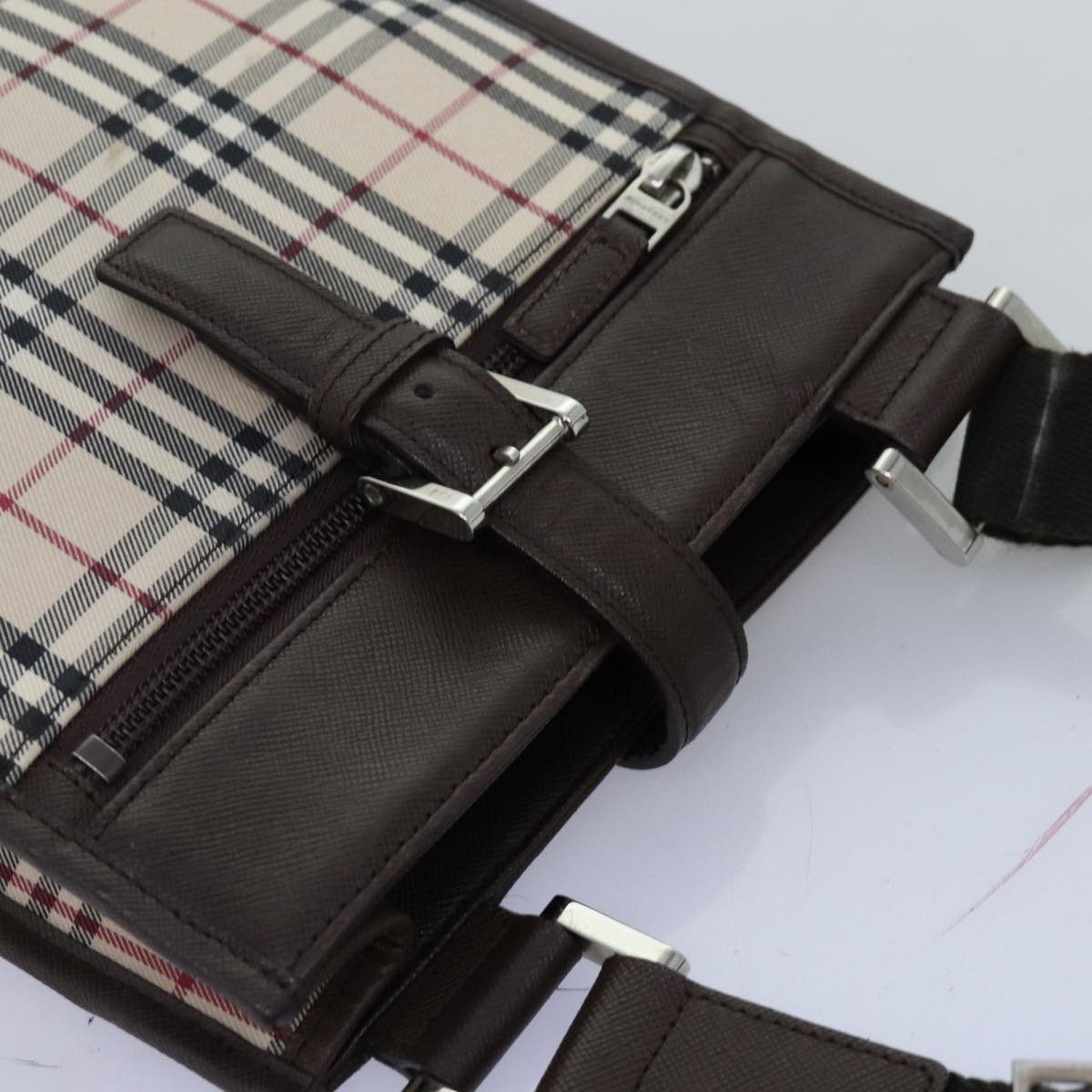 BURBERRY Nova Check Shoulder Bag