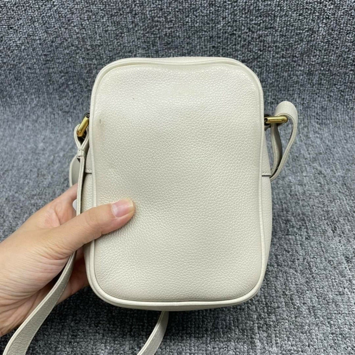 Gucci GG Leather Crossbody Bag