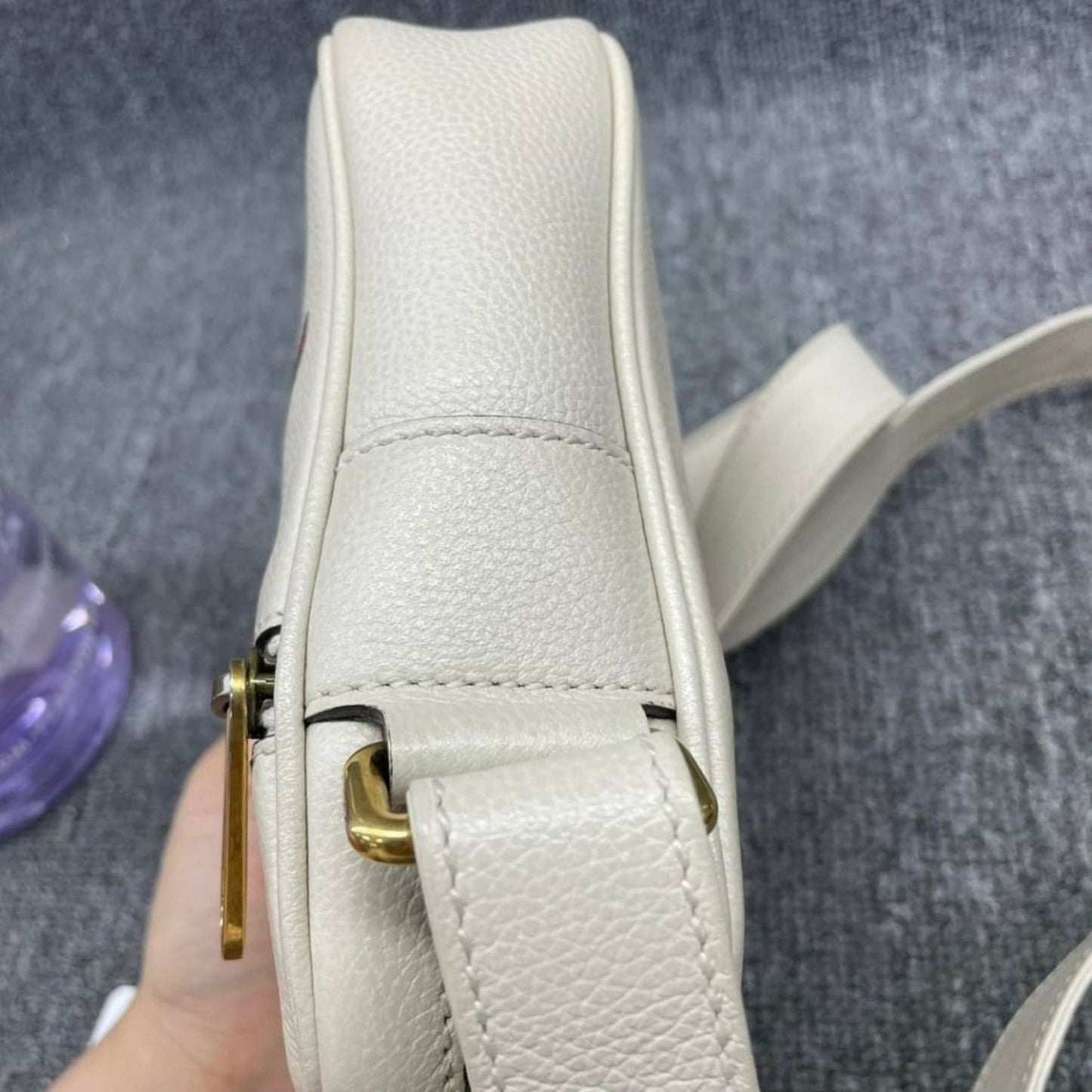 Gucci GG Leather Crossbody Bag