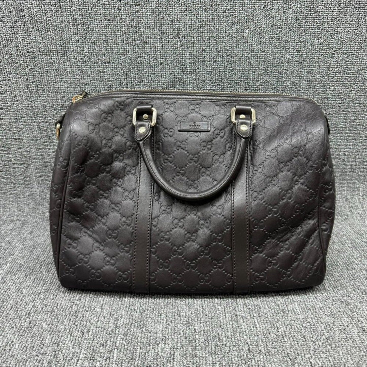 Gucci Guccissima Boston Shoulder Bag