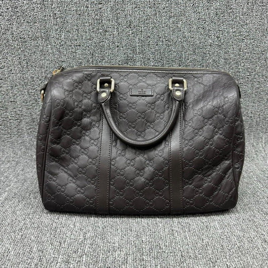 Gucci Guccissima Boston Shoulder Bag
