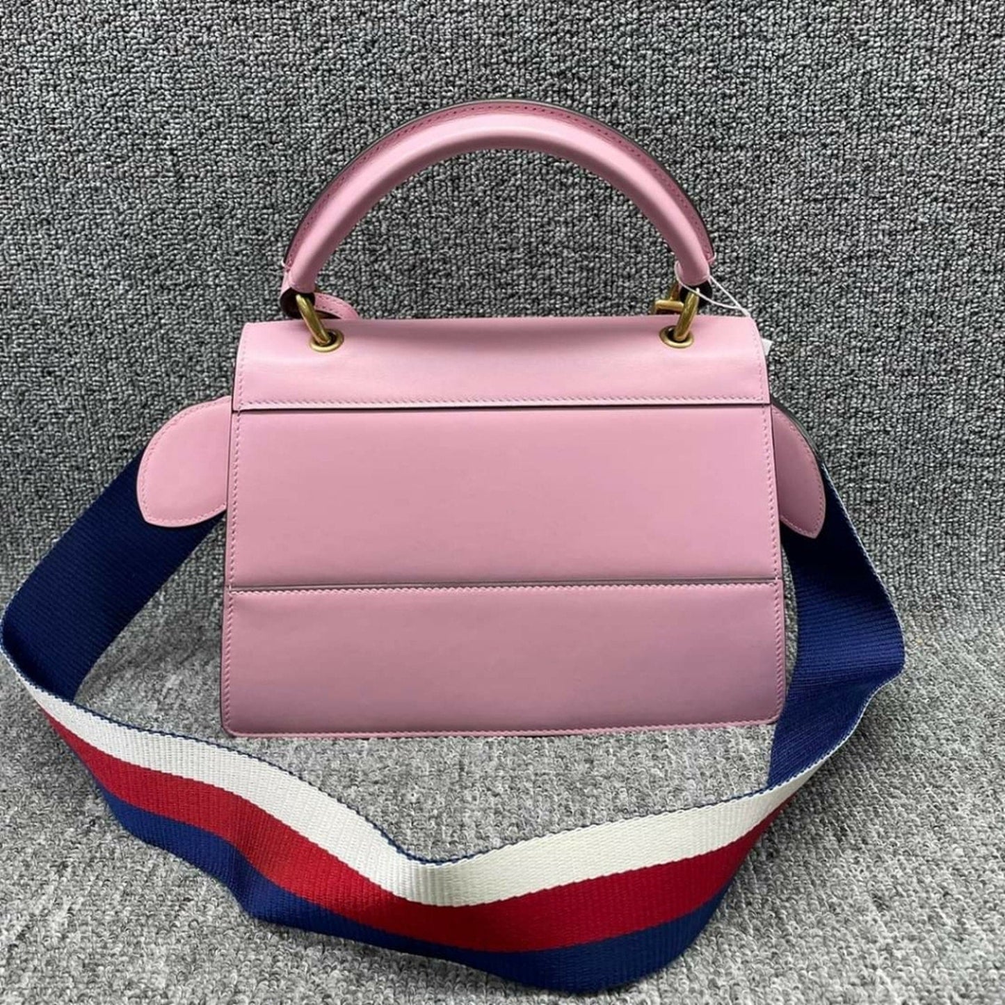 GUCCI Queen Margaret Multicolor Leather Satchel