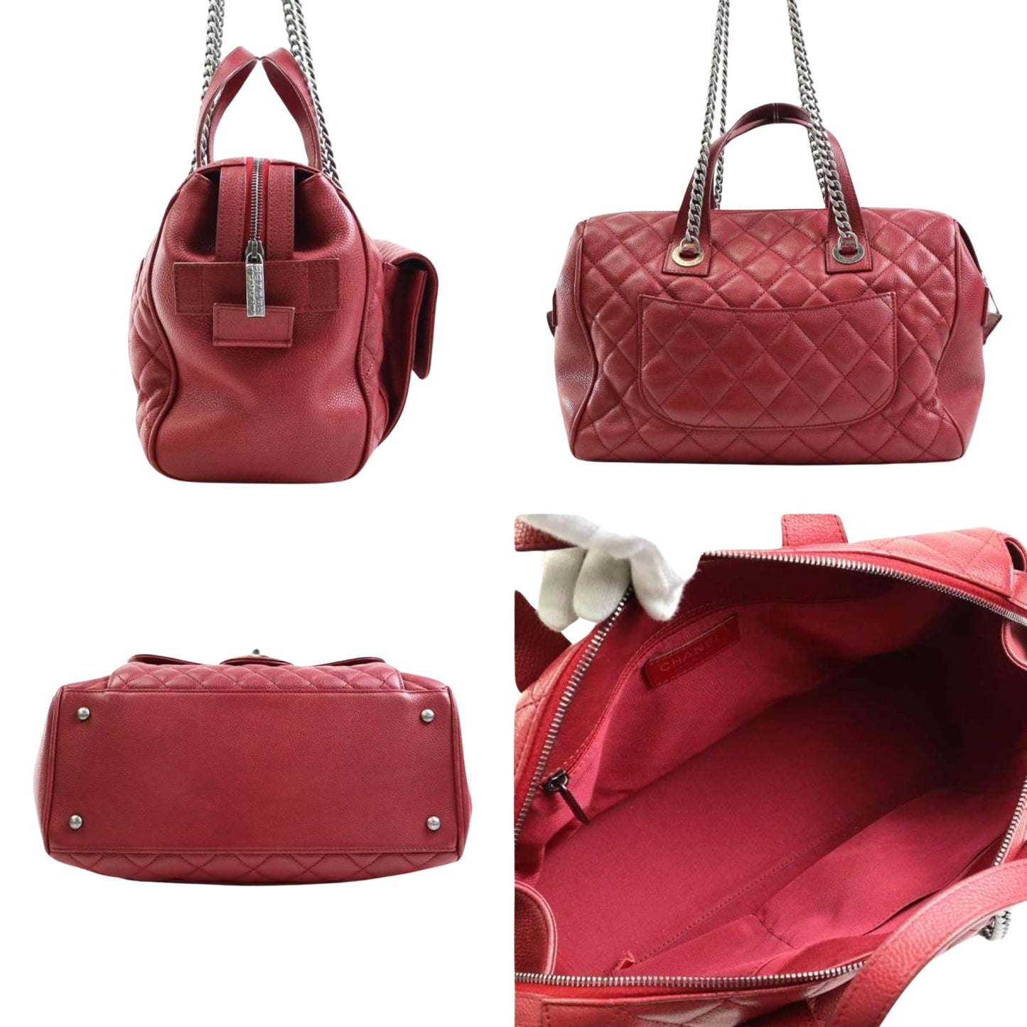 CHANEL Sac à Rabat Shoulder Bag