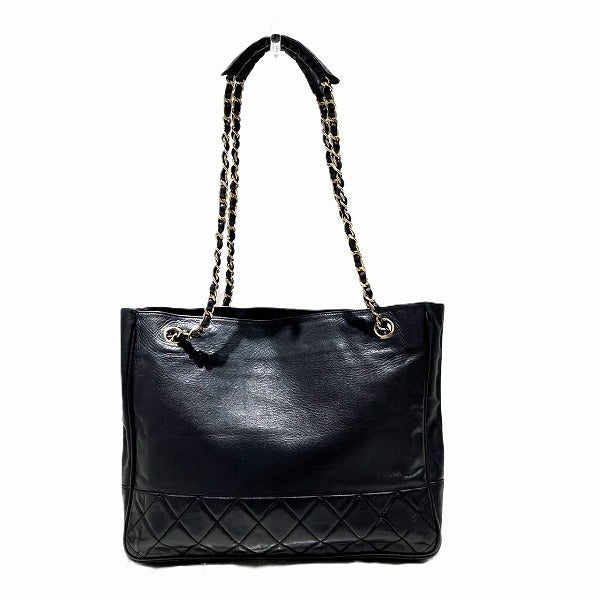 Chanel Chain Shoulder Bag Leather 2way Bag