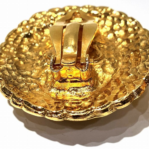 Chanel Tiger Eye Stone Earrings