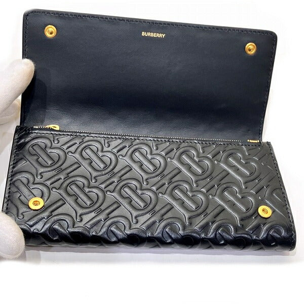 Burberry Heron TB Embossed Logo Long Wallet