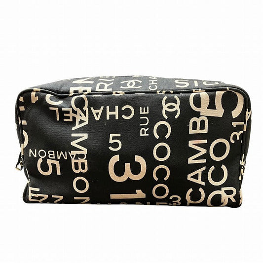 Chanel By Sea Canvas Pouch