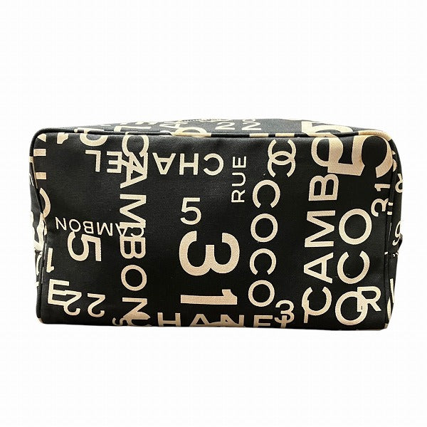Chanel By Sea Canvas Pouch