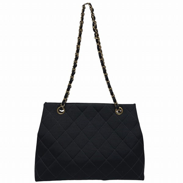 Chanel Matelasse Cotton Shoulder Bag