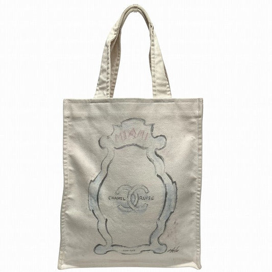 Chanel Cruise Line Miami Canvas Tote Bag
