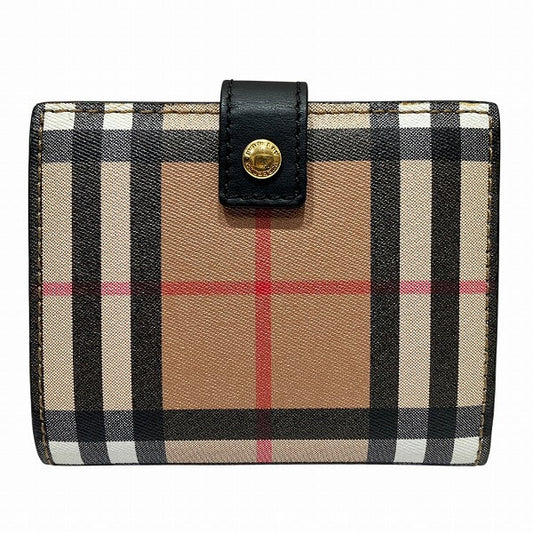 Burberry Nova Check Leather Wallet