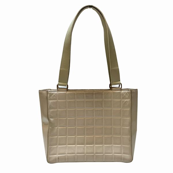 Chanel Choco Bar Leather 2way Bag