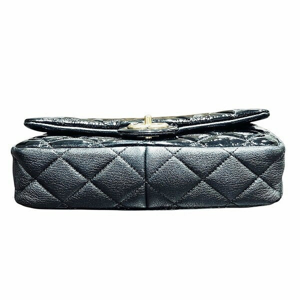 Chanel Matelassé Enamel Lambskin 2way Shoulder Bag