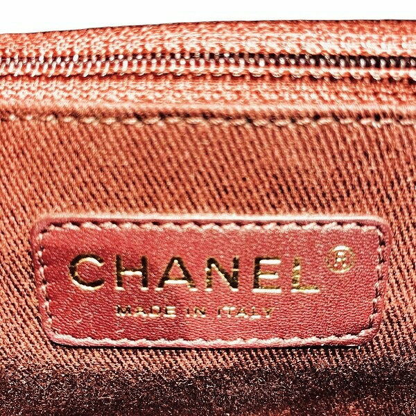 Chanel Matelassé Enamel Lambskin 2way Shoulder Bag