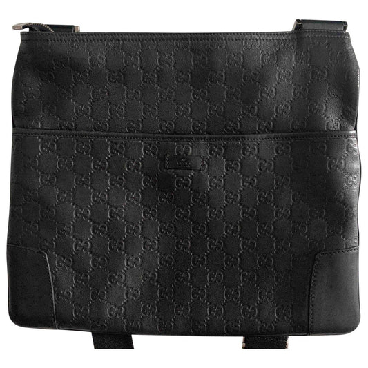 Gucci black leather bag