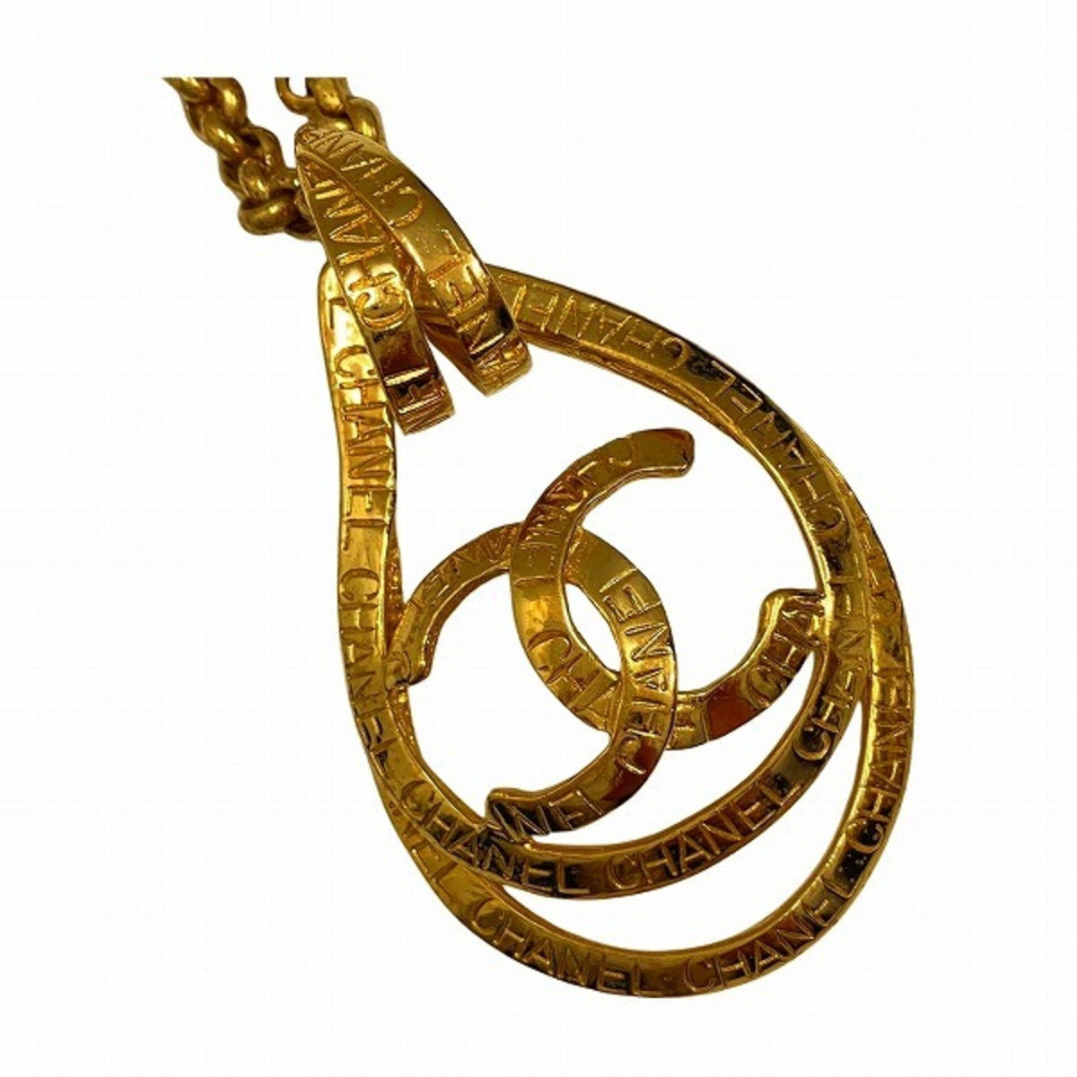 Top Quality Chanel Logo CC Necklace