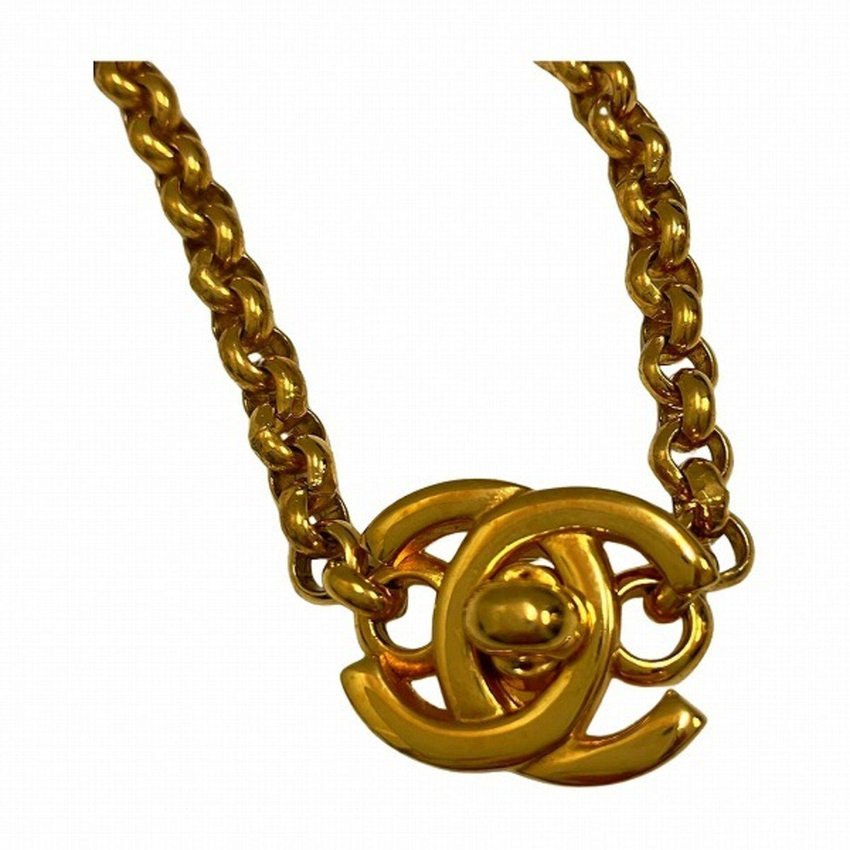 Top Quality Chanel Logo CC Necklace