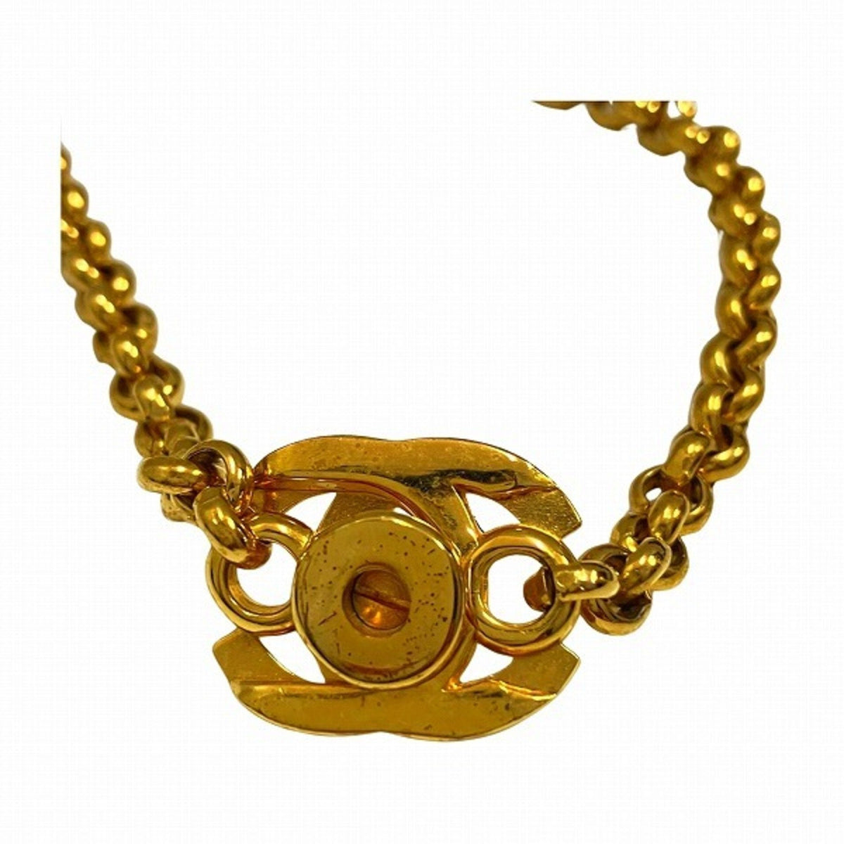 Top Quality Chanel Logo CC Necklace