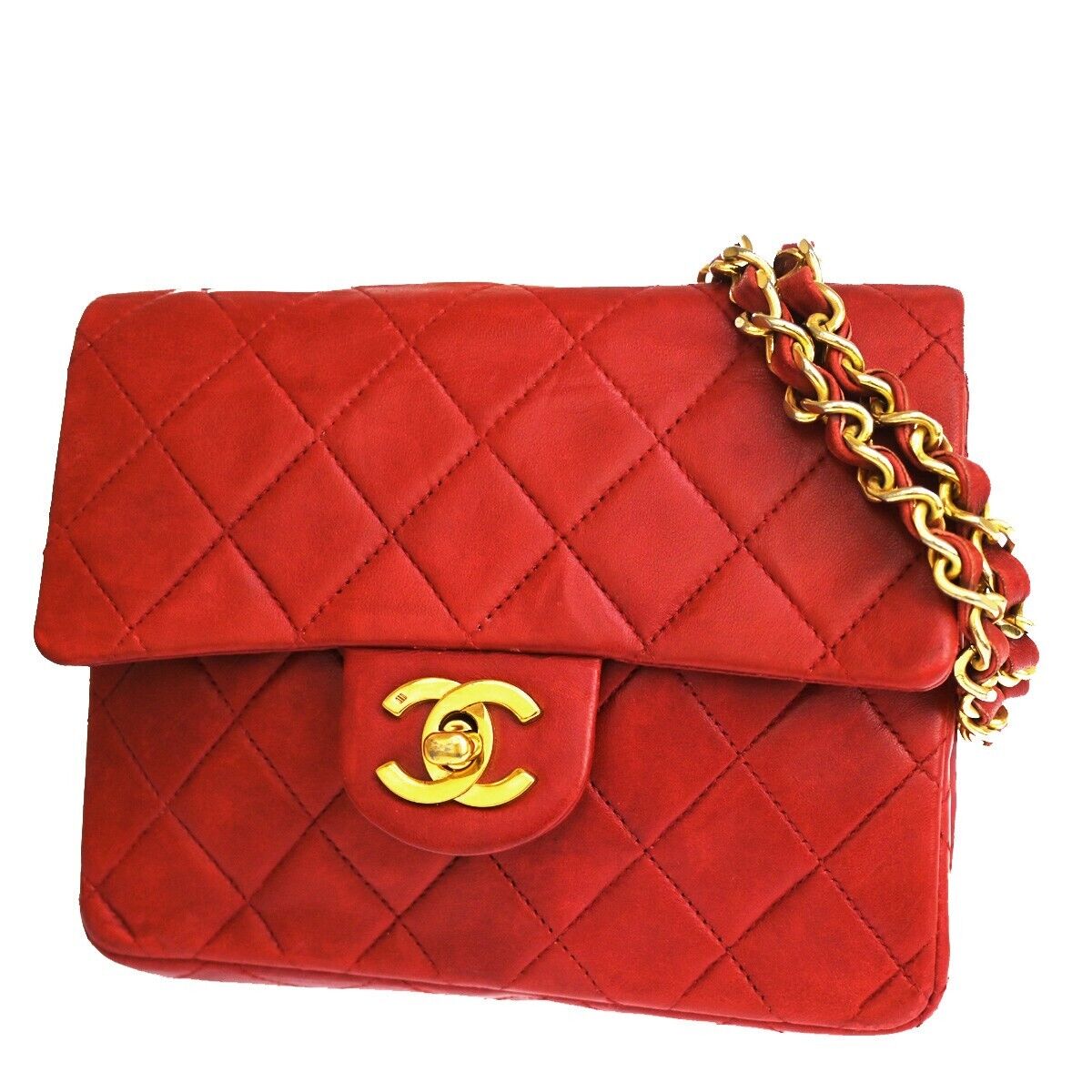 CHANEL Mini matelasse Shoulder Bag
