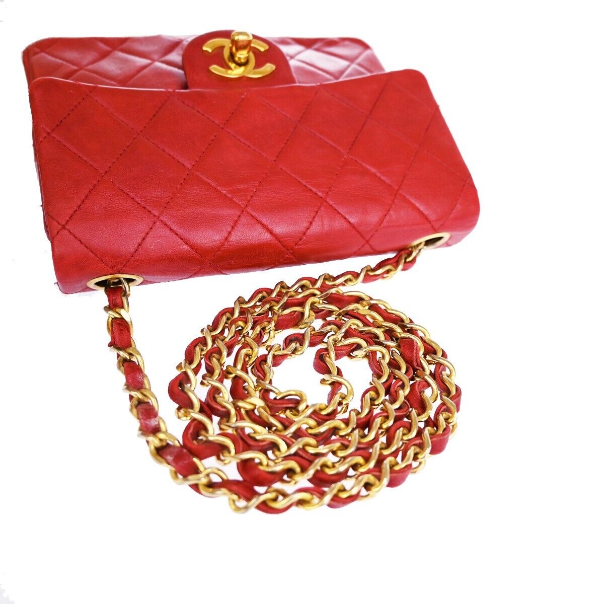 CHANEL Mini matelasse Shoulder Bag