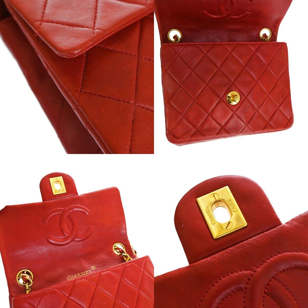 CHANEL Mini matelasse Shoulder Bag